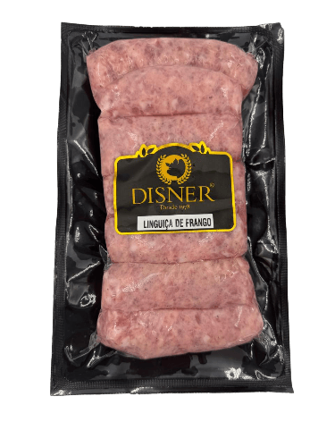 Linguiça de Frango Resfriada Disner Pacote 500g