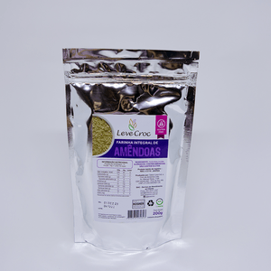 Farinha Integral de Amêndoa Leve Croc Pacote 200g
