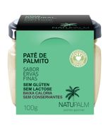 Patê de Palmito Ervas Finas NatuPalm Vidro 100g