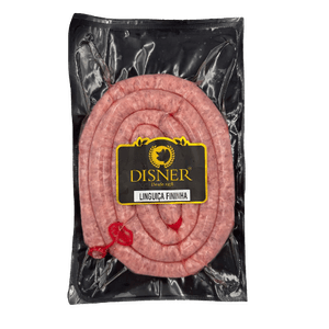 Linguiça Fininha Disner Resfriada Pacote 500g