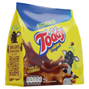 Achocolatado Pó Original Toddy Pacote 480g + Econômica