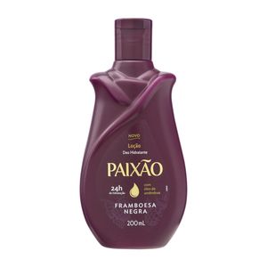 Hidratante Paixão Framboesa Negra Frasco 200ml