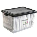 Organizador Plasvale Transparente Capacidade 38L