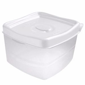 Pote Plasvale Quadrado Alto Capacidade 600ml