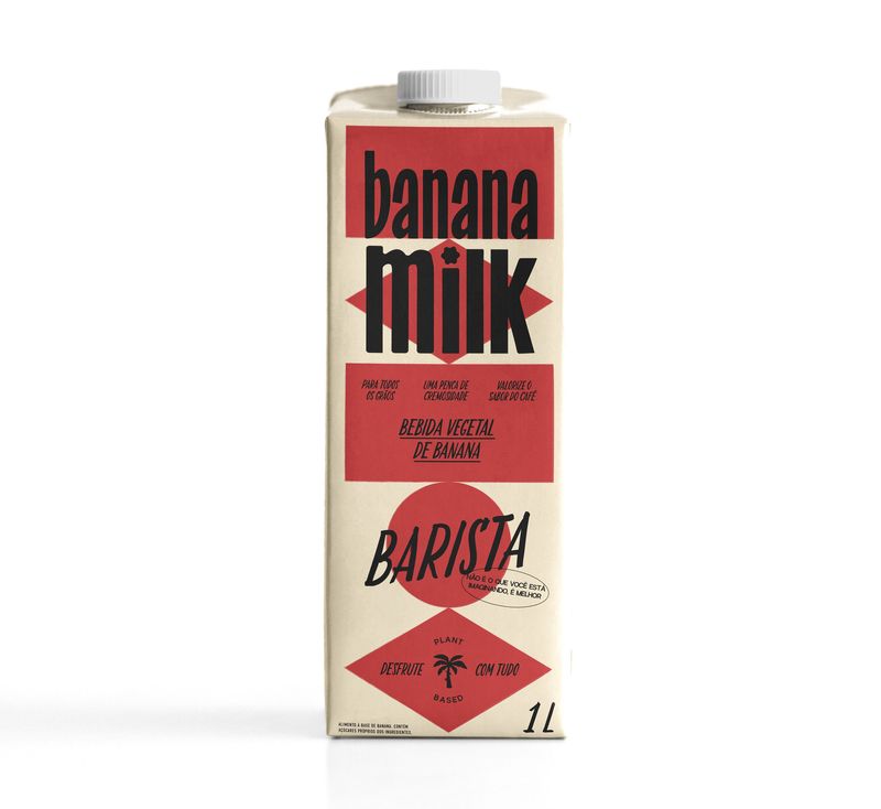 Bebida Banana Milk Barista Tetrapack 1L
