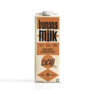 Bebida Banana Milk Cacau Tetrapack 1L
