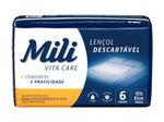 Lençol Descartável Mili Vita Pacote 6 Unidades