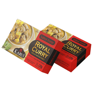 Caldo Royal Curry Molho Instantâneo Sabor Forte Karui Caixa 120g