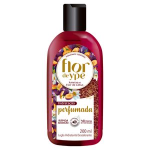 Hidratante Loção Desodorante Ameixa e Flor de Lótus Flor de Ypê Frasco 200ml