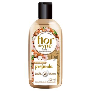 Hidratante Loção Desodorante Karité e Flor de Amêndoas Flor de Ypê Frasco 200ml
