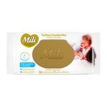 Toalha Umedecida Mili Love & Care Pacote 50 Unidades