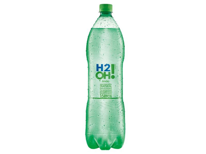 Refrigerante Limão Zero Açúcar H2OH! Frasco 1,5l
