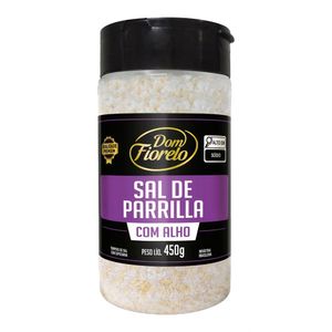 Sal de Parrilla Alho Dom Fiorelo Pote 450g