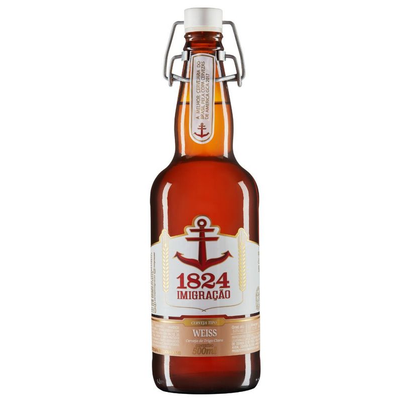 Cerveja Imigracão Weiss Garrafa 500ml