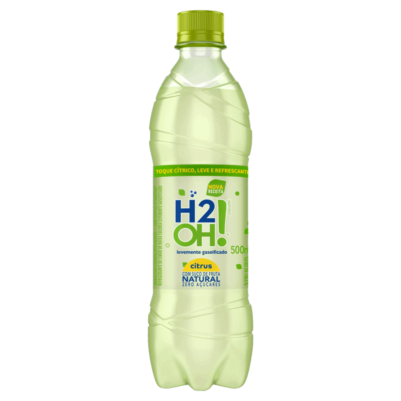 Refrigerante Limão Zero Açúcar H2OH! Garrafa 500ml