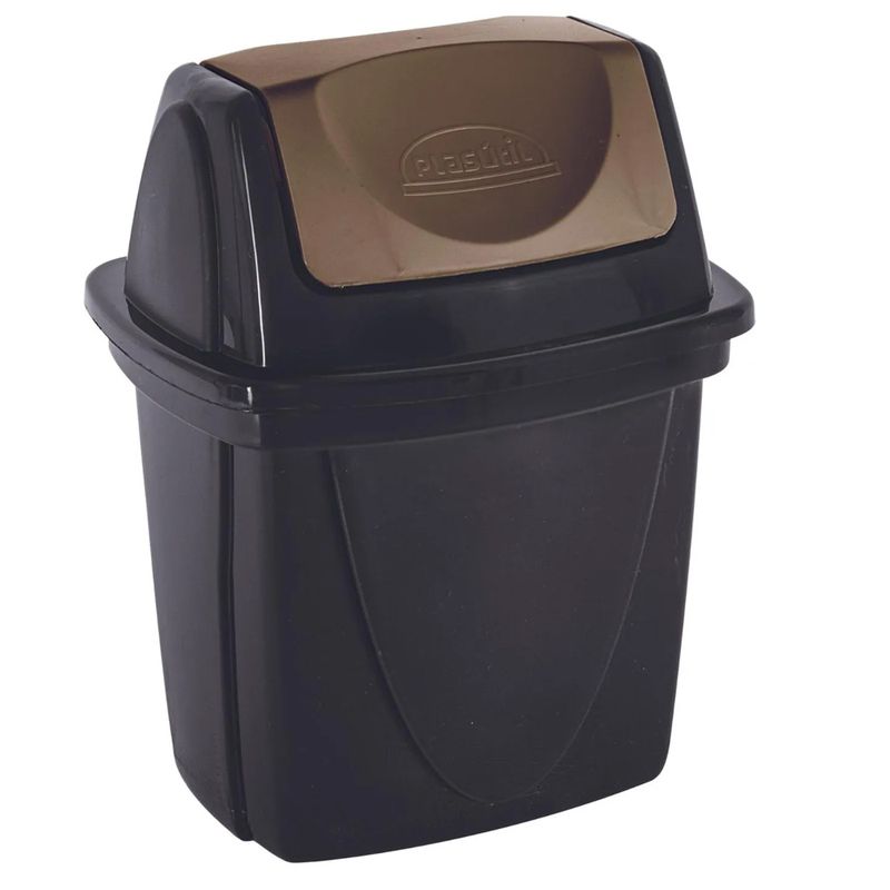 Lixeira Plasútil Basculante Ecoblack 6,5 Litros