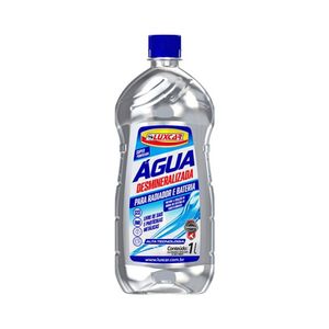 Água Luxcar Desmineralizada Frasco 1L