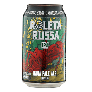 Cerveja Roleta Russa Ipa Lata 350ml