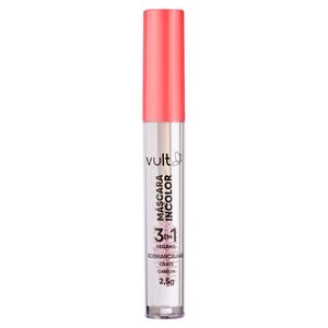 Máscara para Cílios, Sobrancelhas e Cabelos Incolor Vult Frasco 2,5g