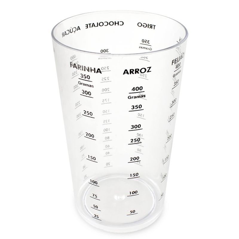 Copo Plasvale Graduado Transparente 580ml