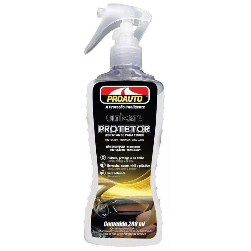 Protetor Proauto Hidratante para Couro Frasco 200ml