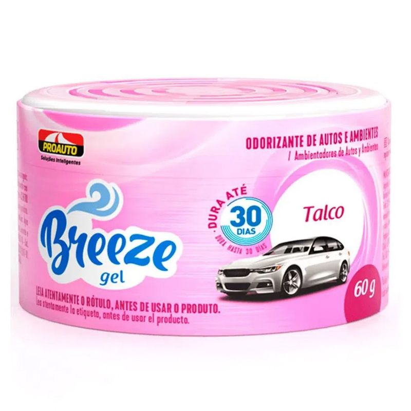 Odorizante Proauto Gel Talco Frasco 60g