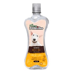 Shampoo Petbrilho Aveia e Mel Frasco 500ml