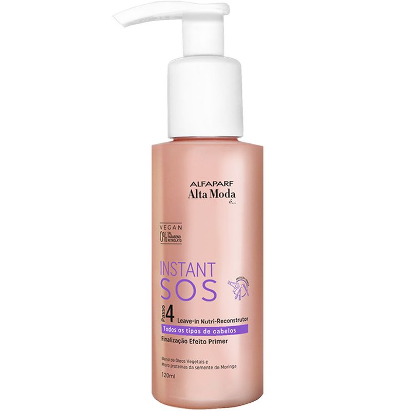 Leave-in Alfaparf SOS Instant Frasco 120ml