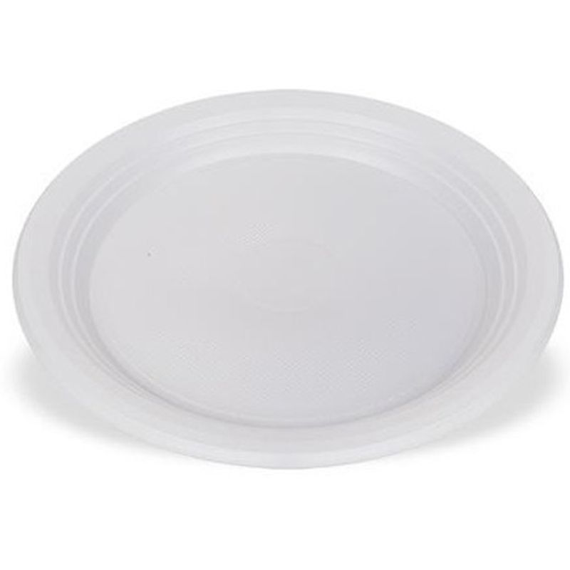 Prato Coposul Descartável Branco 21cm Pacote 10 Unidades
