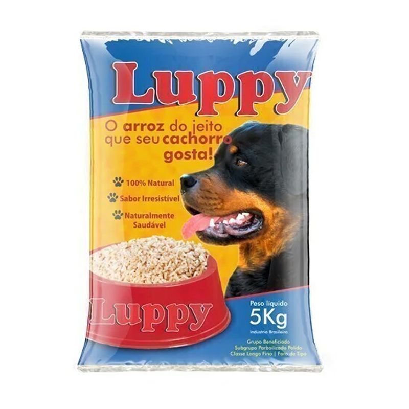 Arroz Luppy Cachorro Pacote 5kg