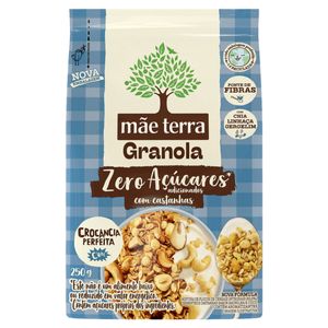 Granola Mãe Terra Tradicional Zero Pacote 250g