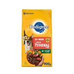 Ração Pedigree Raças Pequenas Carnes e Vegetais Pacote 900g