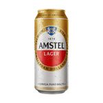 Cerveja Lager Puro Malte Amstel Lata 473ml