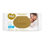 Toalha Umedecida Mili Love & Care Pacote 100 Unidades