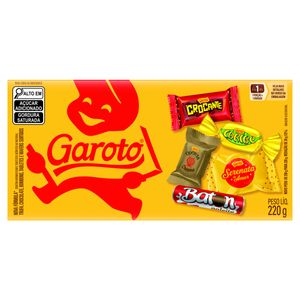 Bombom Sortido Garoto Caixa 220g