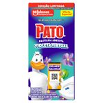 Detergente Sanitário Pastilha Adesiva Violeta Virtual Pato 3 Unidades