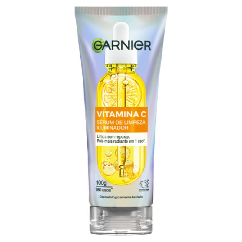 Sérum de Limpeza Iluminador Facial Garnier Vitamina C Bisnaga 100g