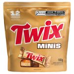 Minichocolate Twix Pouch 180g 12 Unidades