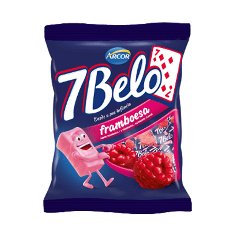 Bala Original 7 Belo Pacote 90g