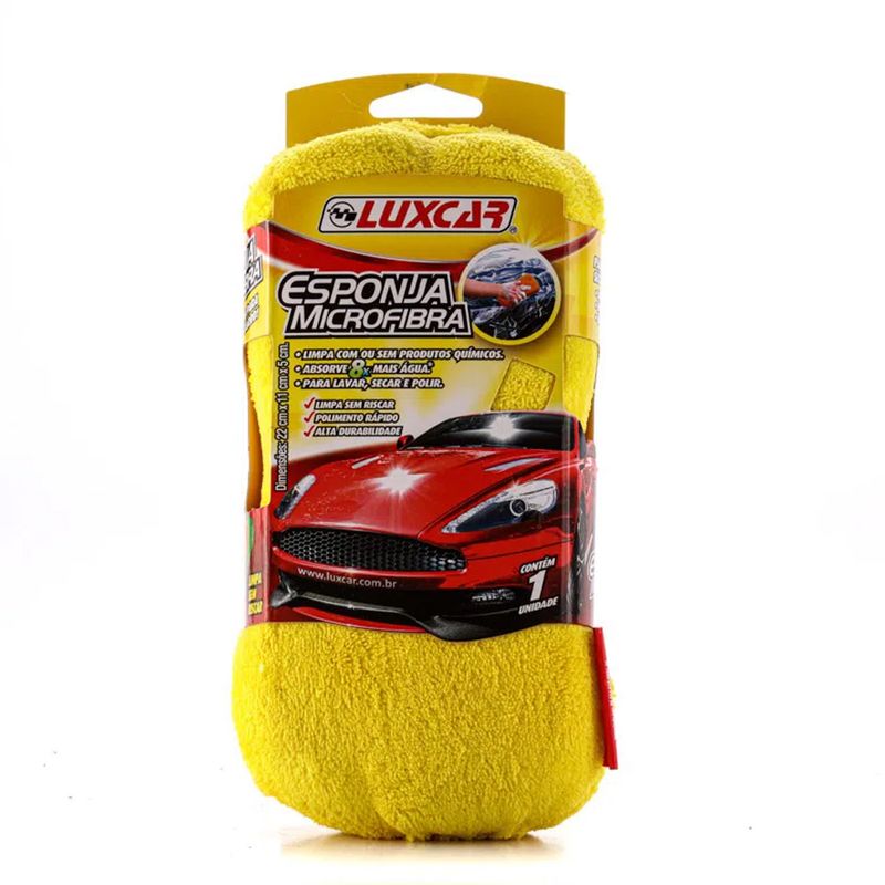 Esponja Luxcar Microfibra