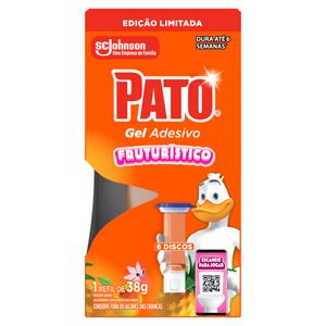 Detergente Sanitário Gel Adesivo Fruturístico Pato 38g Refil