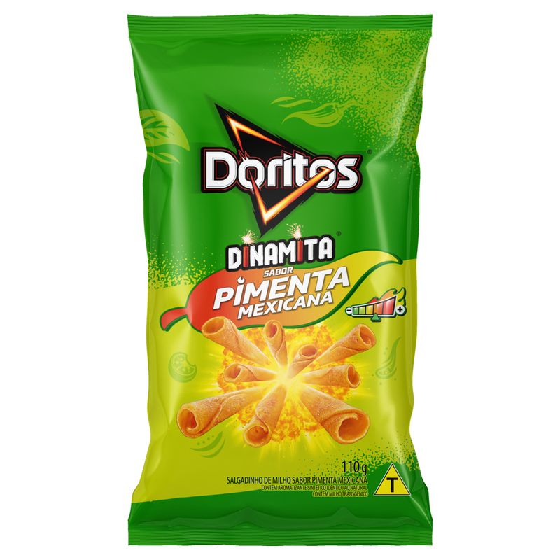 Salgadinho de Milho Pimenta Mexicana Doritos Dinamita Pacote 110g