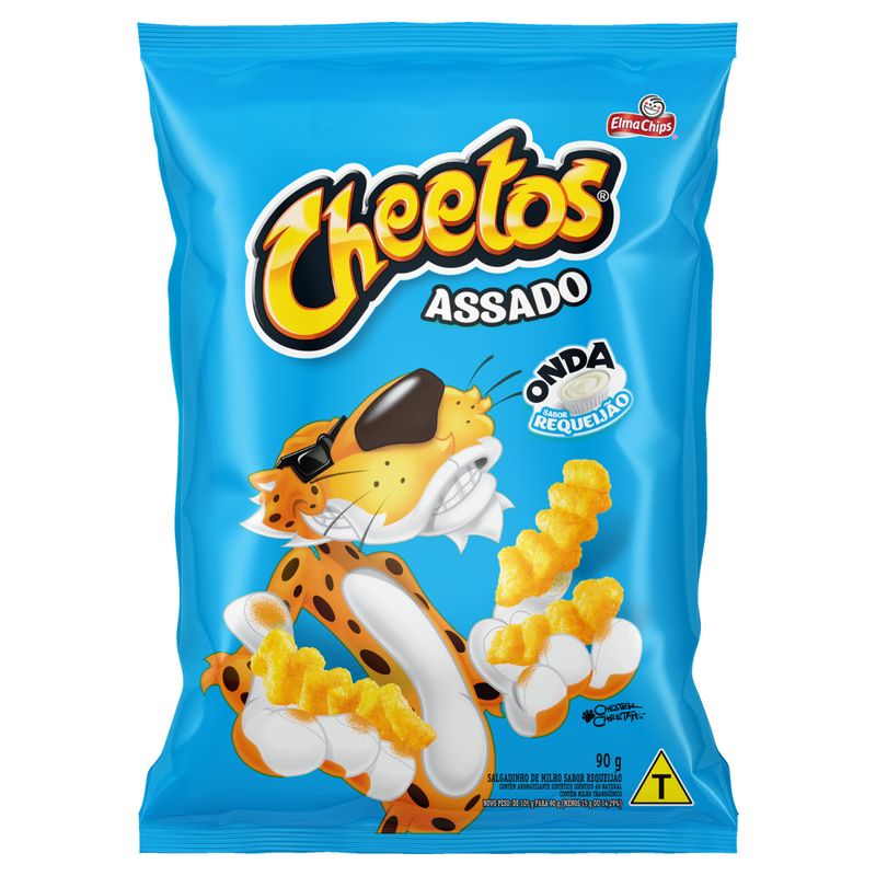 Salgadinho de Milho Onda Requeijão Cheetos Pacote 90g