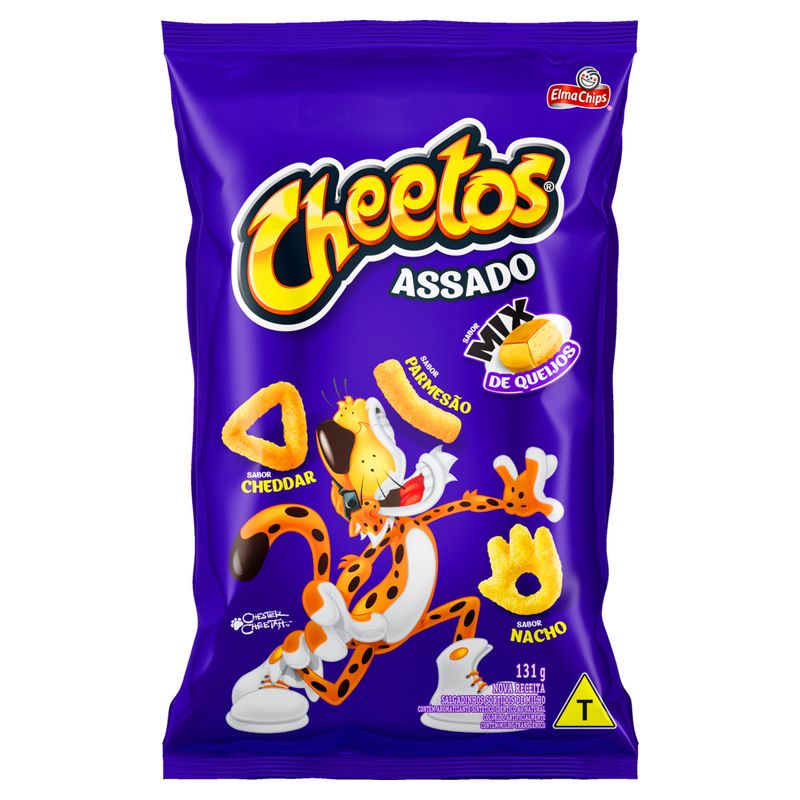 Salgadinho de Milho Mix de Queijos Cheetos Pacote 131g