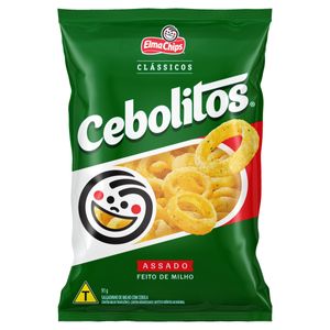 Salgadinho de Milho Cebolitos Clássicos Pacote 91g