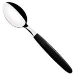 Colher Tramontina Chá Ipanema Preta