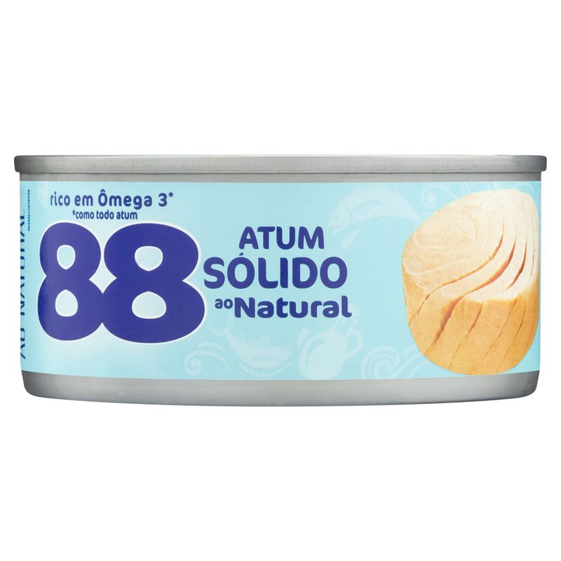 Atum Sólido ao Natural 88 Lata 98g