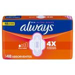 Absorvente com Abas Dia Ultrassuave Always Pacote 48 Unidades Leve Mais Pague Menos