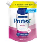 Sabonete Líquido Antibacteriano Protex Cream Sachê 900ml Embalagem Econômica Refil