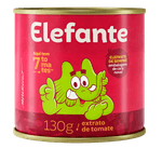 Extrato de Tomate Elefante Lata 130g